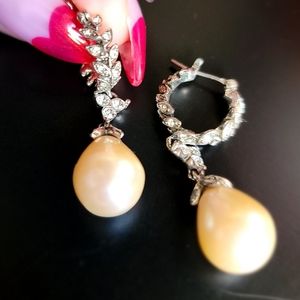 Pearl earrings